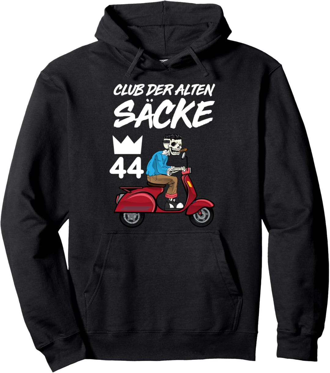 Club der alten Säcke 44 Geburtstag Pullover Hoodie