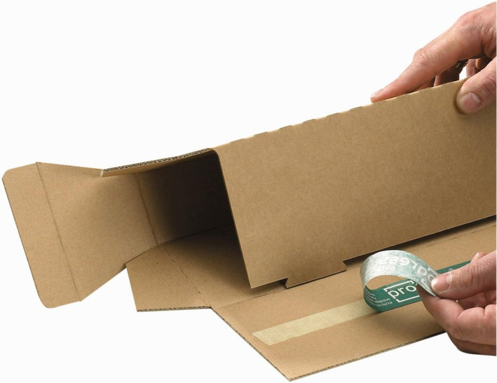 progressPACK Trapez-Versandverpackung Premium Extra PP T00.05 aus doppelter Wellpappe, DIN A1+, 705