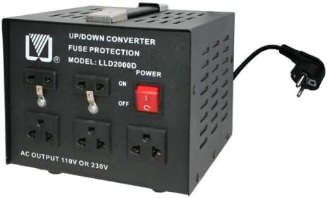 2000W USA Spannungswandler 230/220V auf 110V step-down /