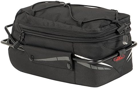 Norco Canmore Sattelstütztasche - Satteltasche bis zu 3kg Belastung Schwarz 35 x 17 x 18 cm, 8,5 / 1