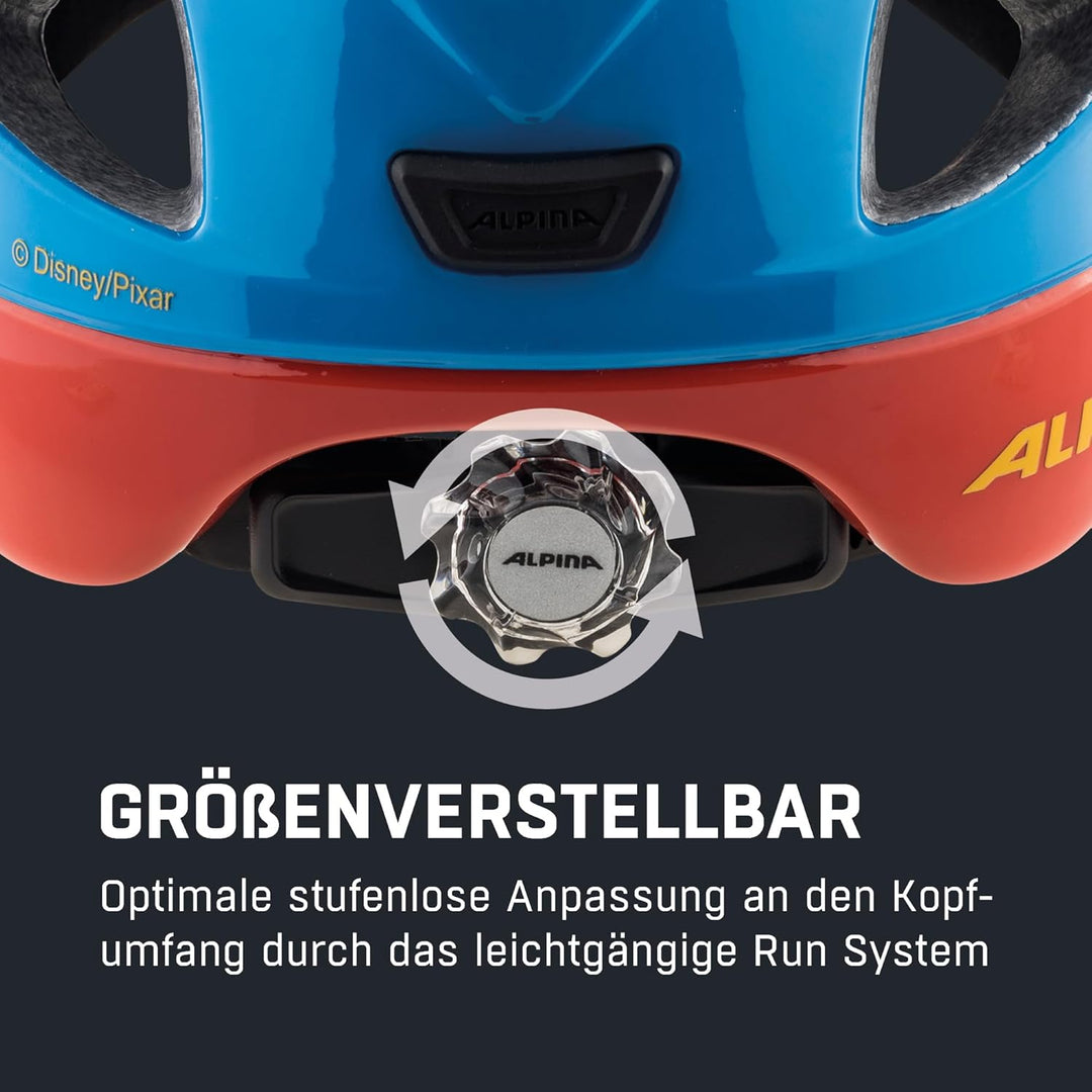 ALPINA XIMO - Leichter, Sicherer & Bruchfester Fahrradhelm Mit Optionalen LED-Licht Für Kinder Cars