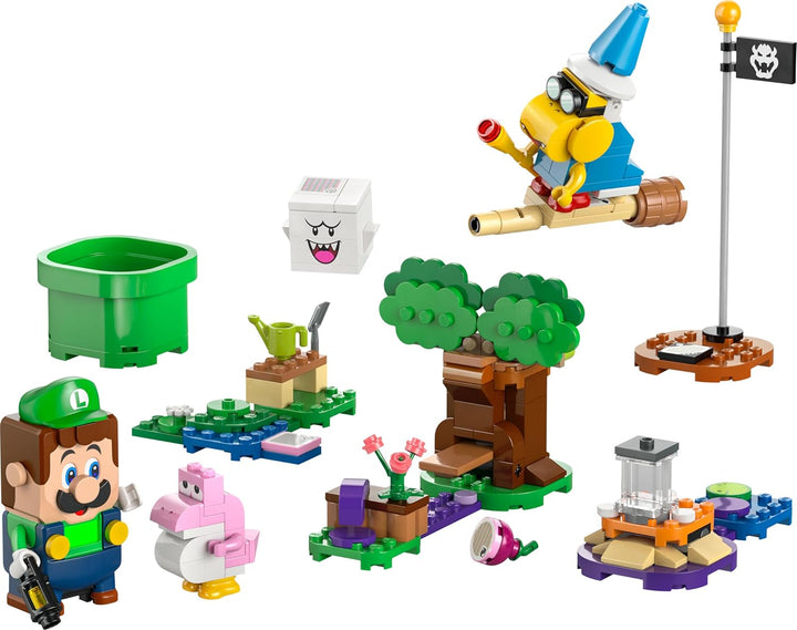 LEGO Super Mario Abenteuer mit dem interaktiven Luigi, Nintendo Geschenk für Jungen, Mädchen und Gam