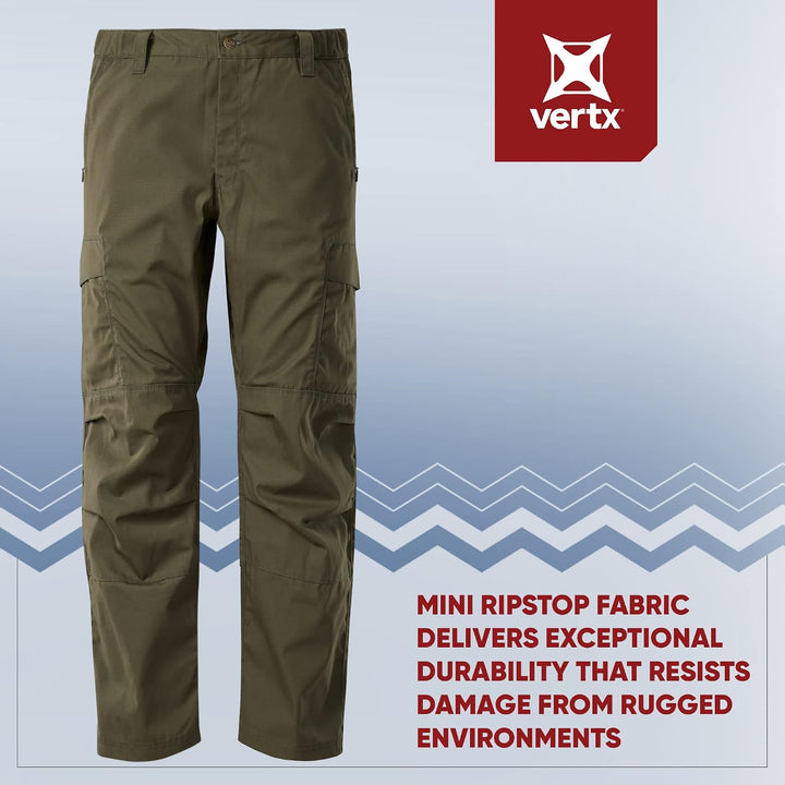 Vertx Herren Phantom Ops Cargo Utility mit Taschen, Wasserabweisende Arbeitskleidung, Taktische Oper