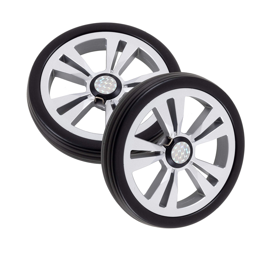 Andersen Ersatzrad-Set für Alu Star Einkauftrolley, Ø 200 mm, Silber