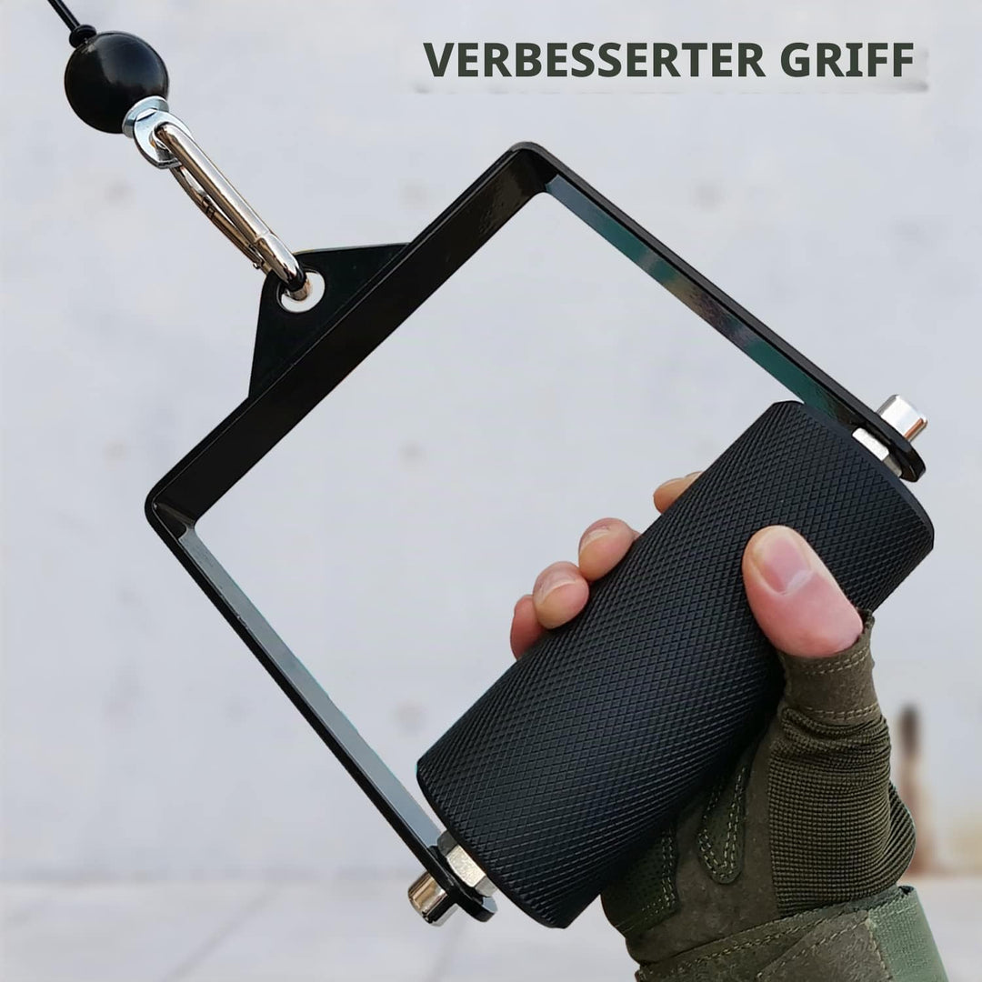 MARSAFIT Gym Fitness LAT Pulldown Attachments, Fat Arm Wrestling Exercise D Handle Cable Attachment,