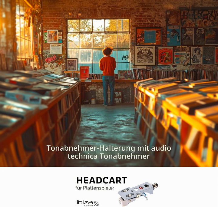 Ibiza - HEADCART - Handyhalterung mit TECHNICA®-Audiozelle - Silber Single, Single