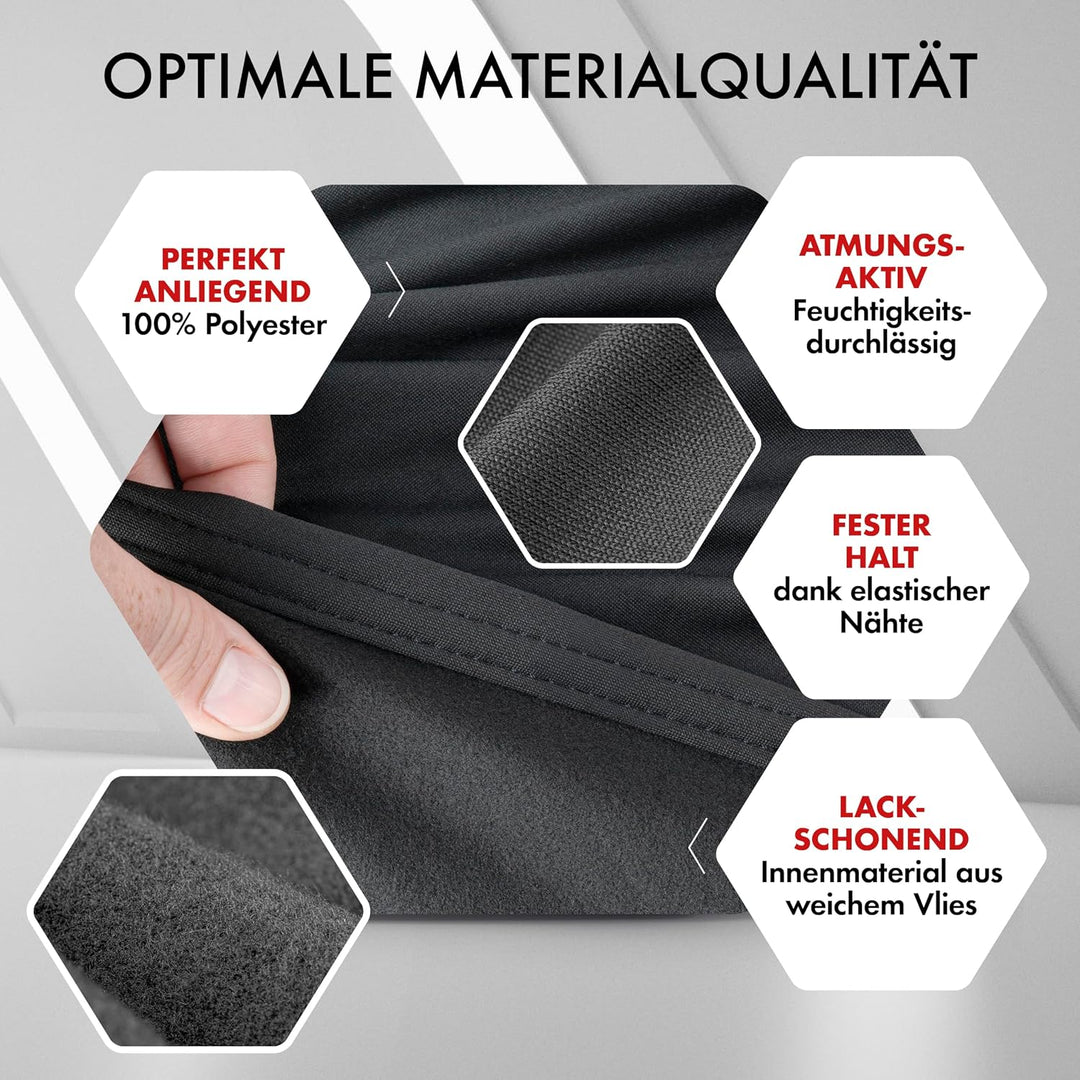 WALSER Abdeckung Auto Indoor Stretch, Autoabdeckung Winter, staubdichte Autogarage Abdeckung, Autopl