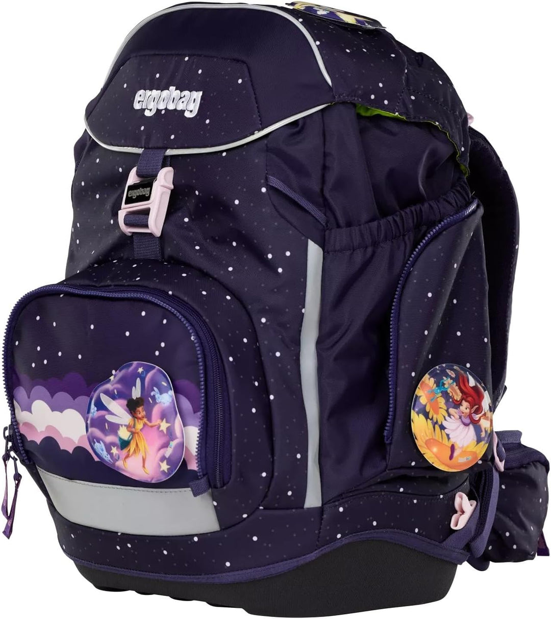 ergobag Schulranzen-Set Pack Set Einheitsgrösse Sternguckbär - Lila, Einheitsgrösse Sternguckbär - L