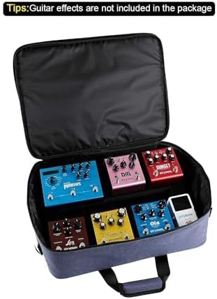 Ghost Fire SPL-03 Gitarren-Pedalboard, Aluminiumlegierung, 600 g, superleicht, 42 x 30 cm, mit Trage
