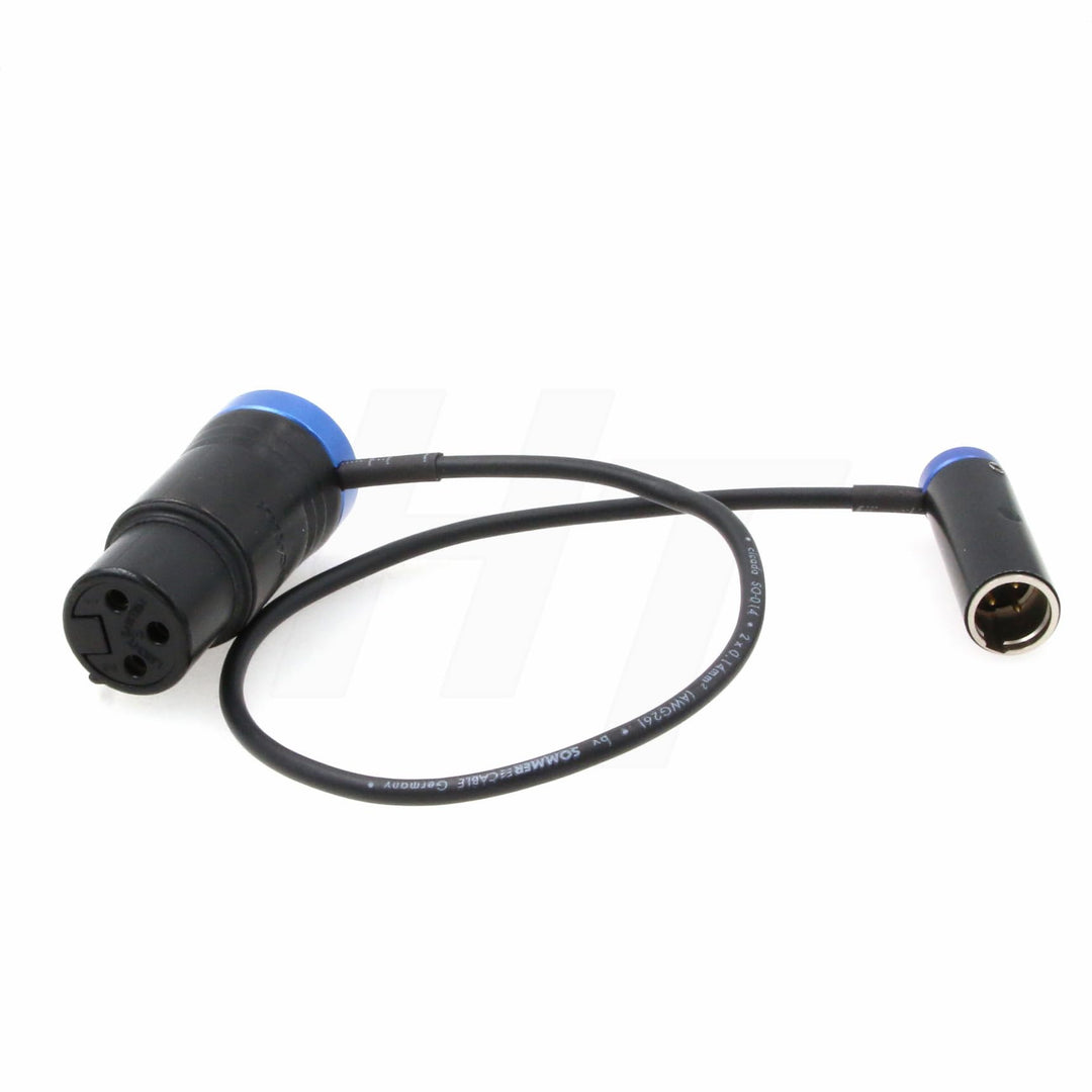 HangTon Audio-Mixer-Kabel für Blackmagic Pocket Cinema 6K Canon C70 Kamera, Mini XLR TA3M auf XLR 3-