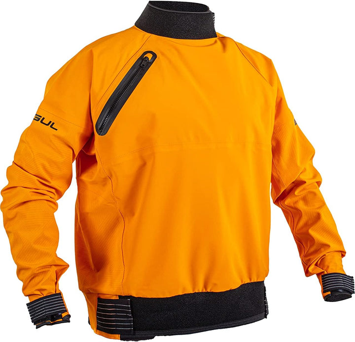GUL Junior Gamma Taped Spraytop Orange Geo - Wasserdicht spritzwassergeschützt - Unisex - Materialie