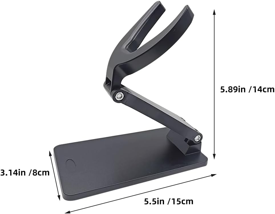 PRETYZOOM Universeller Faltbarer Barcode-Scanner-StäNder Mit Verstellbarem Winkel Stabiler Halter Fü