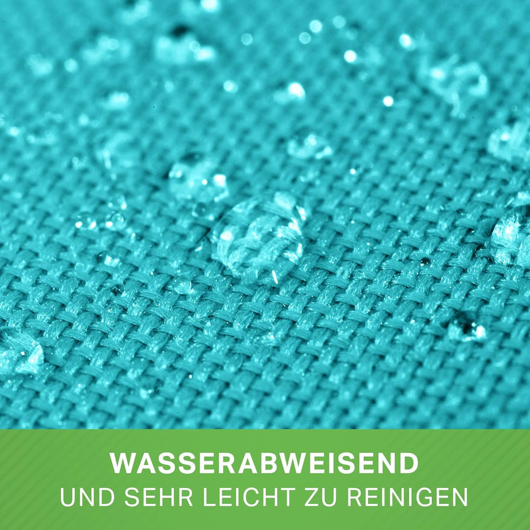 Green Bean Sitzsack-Hocker 45x25cm mit EPS-Perlen Füllung - Fusshocker Fusskissen Sitz-Pouf für Sitz