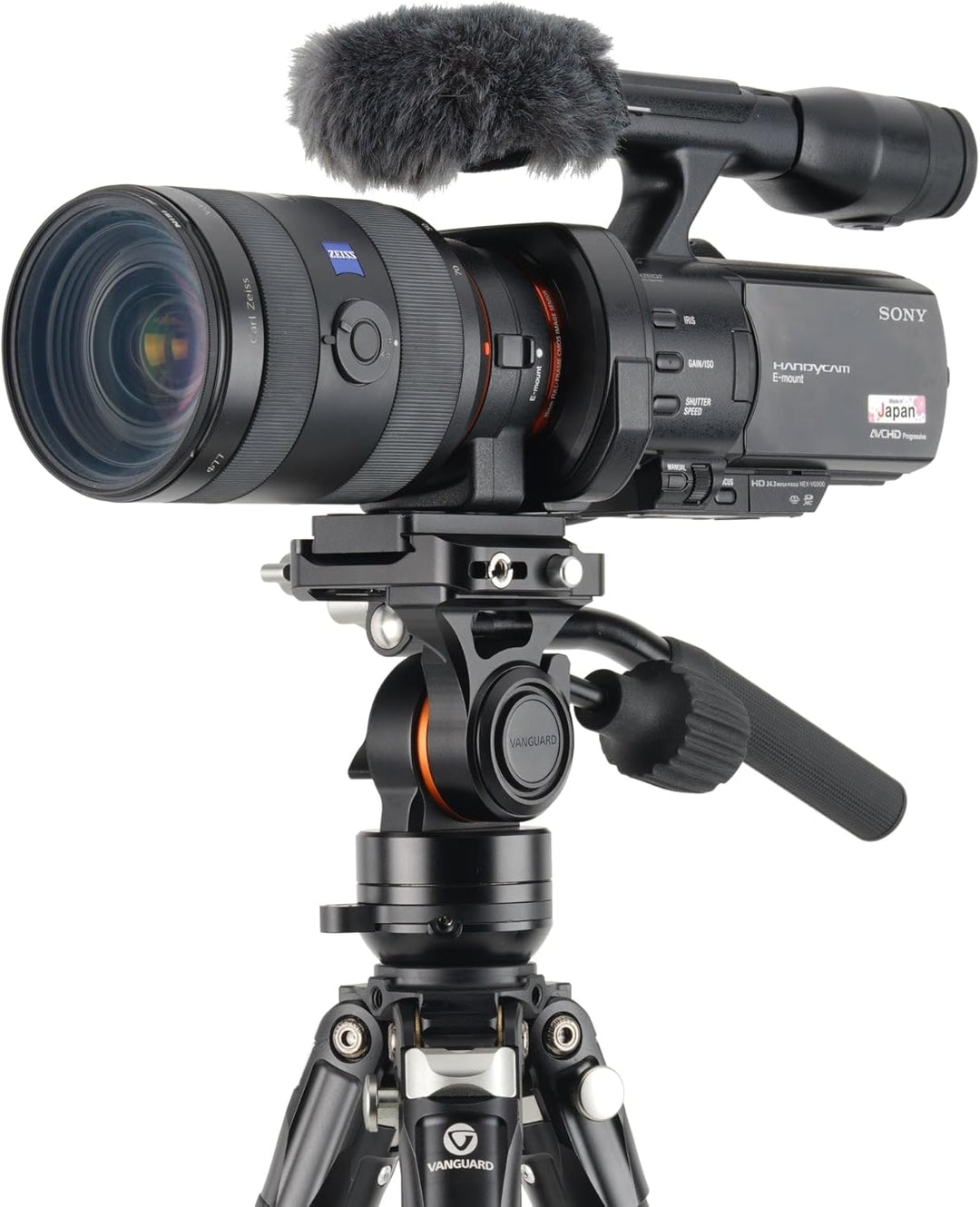 Vanguard Alta Pro 3VL 264CT Carbon Videostativ mit Nivellierfuss Ohne Kugelgelenk Carbon, Ohne Kugel