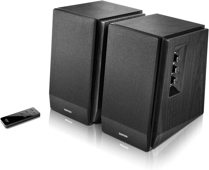 Edifier R1700BT BK Lautsprechersystem (66W) für TV/PC/Notebook/Tablet/Smartphone schwarz Black(Singl