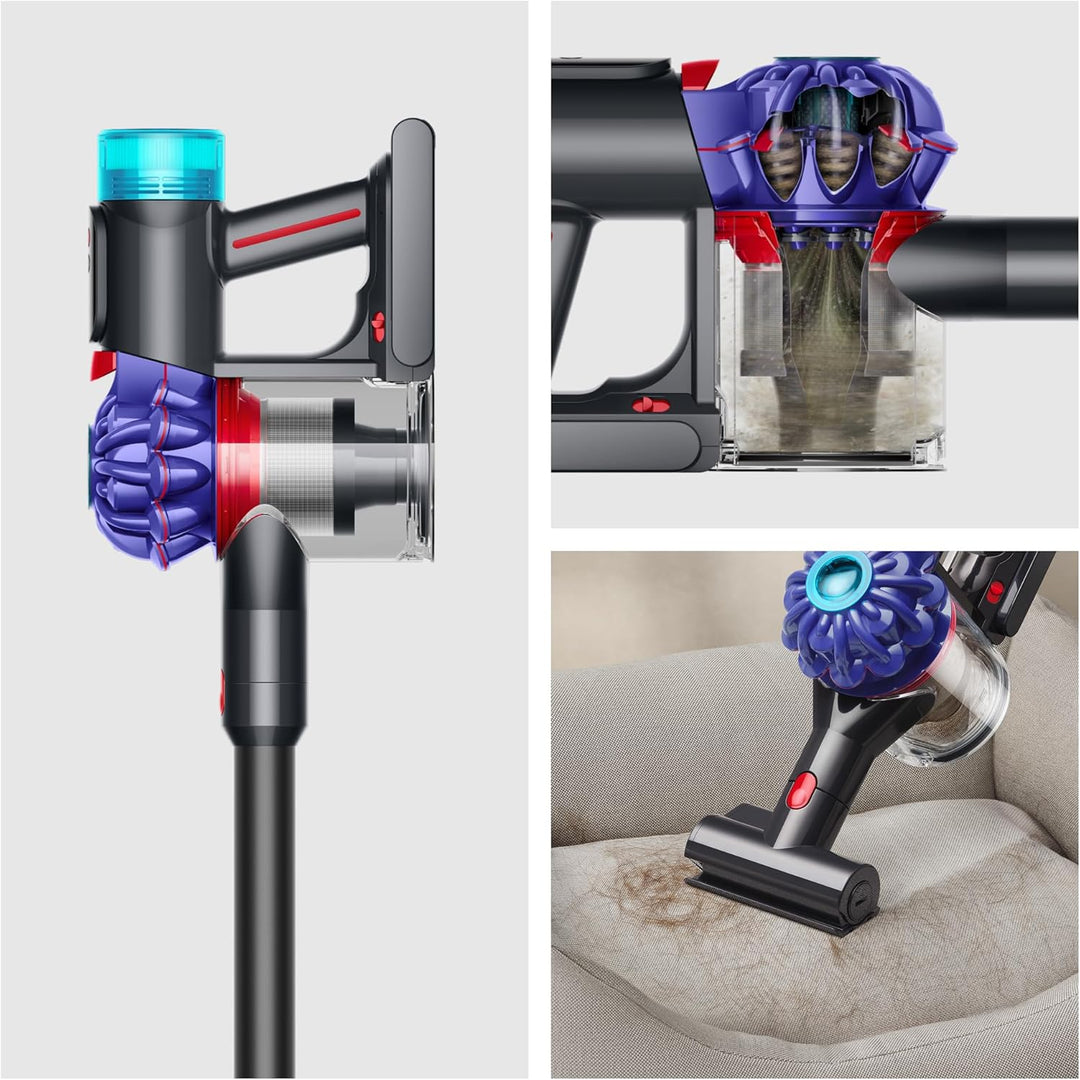 Dyson V10 Konical™ Akku‑Staubsauger – 150 Airwatt, Starke konstante Saugkraft, Anti‑Haarverhedderung