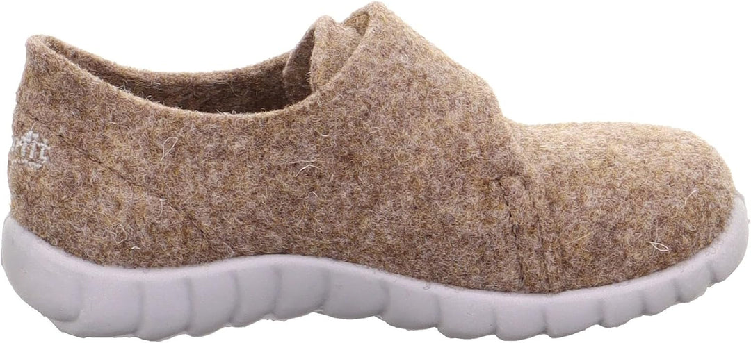 Superfit Baby-Jungen Happy Hausschuh 19 EU Beige 4000 1, 19 EU Beige 4000 1