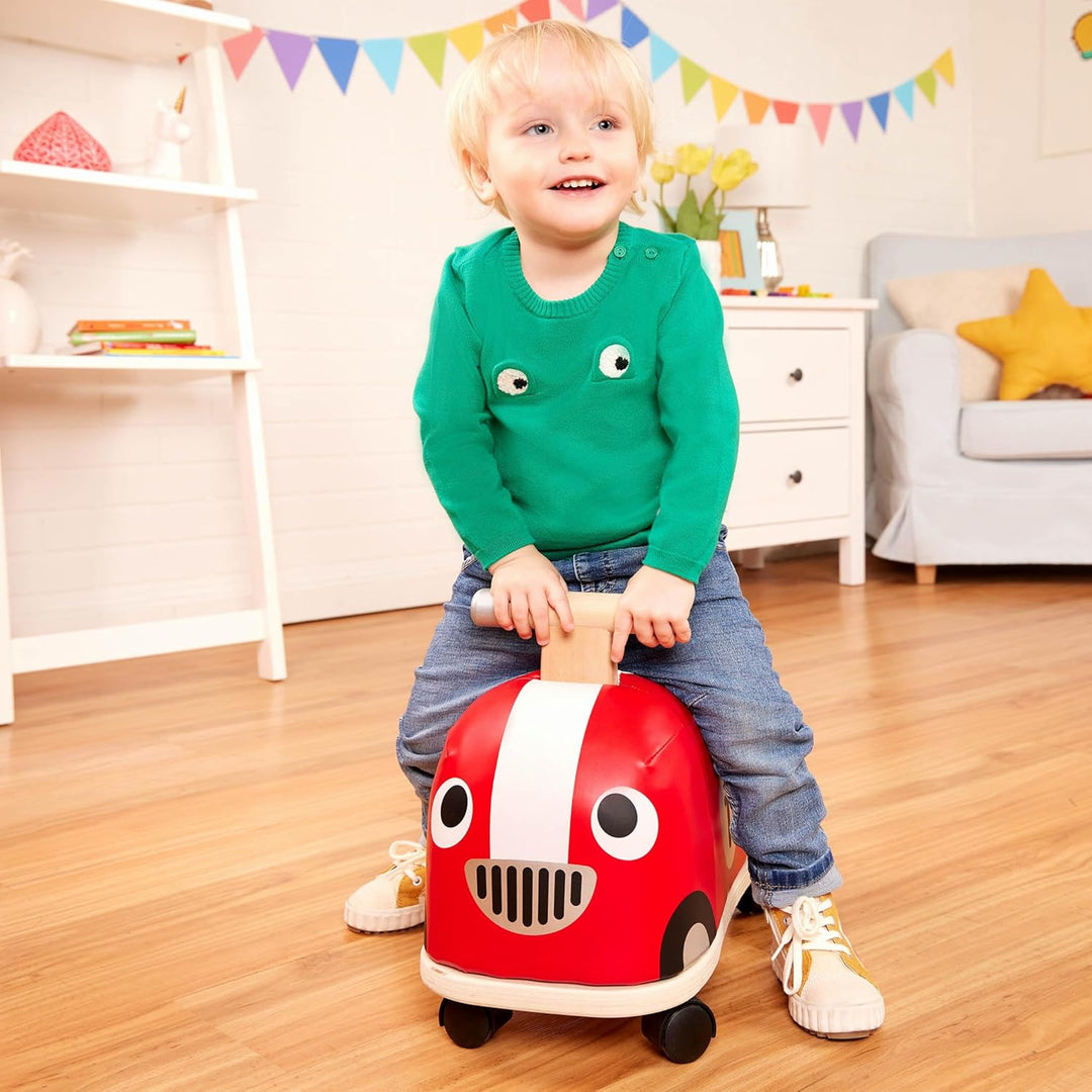 Battat – Rollender Rennwagen – Rutscherfahrzeug Rennwagen – Aktivspielzeug für Kleinkinder, Kinder –