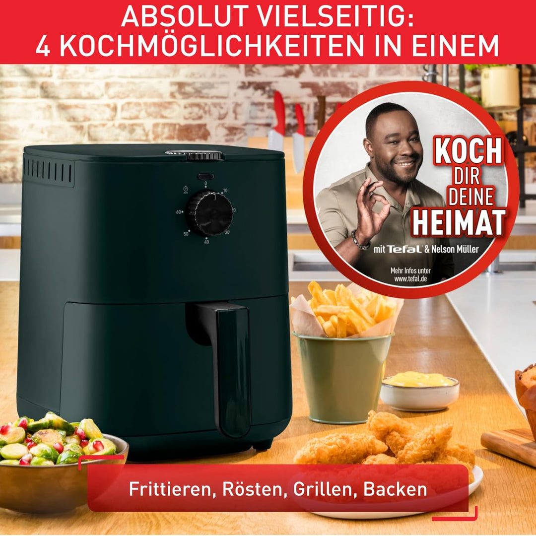 Tefal EY1303 Easy Fry Essential Heissluftfritteuse | 3,5 L Fassungsvermögen | energiesparend | einst