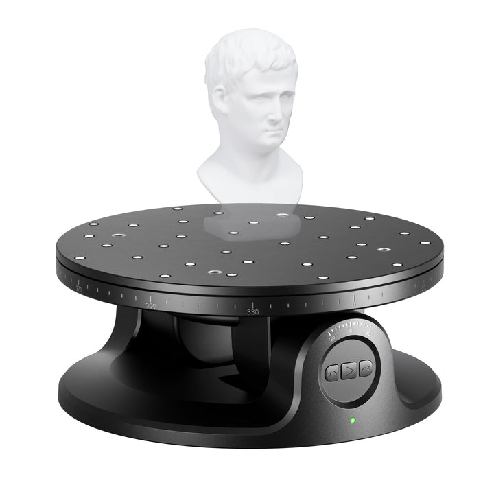 Revopoint Doppelachs Drehtisch, Einfache Erfassung detaillierter 3D-Daten von kleinen bis mittleren