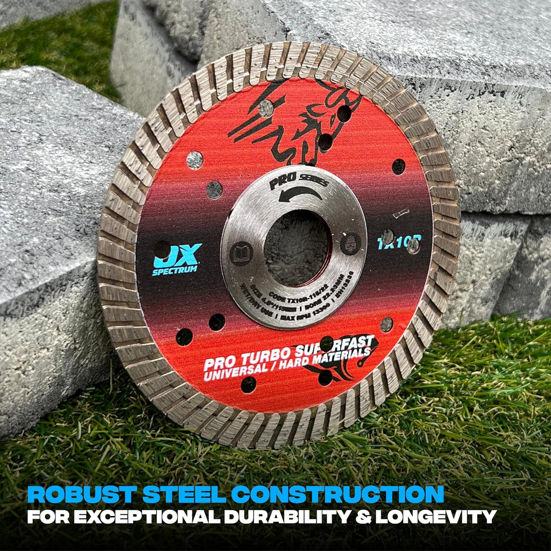 Spectrum Superior Turbo Dia Blade - Multi-Steel - 230/22.23mm, 230/22.23mm