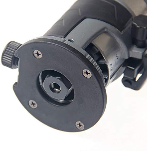 KATSU Electric Hand Holz Oberfräse Kantenfräse 220V 710W + 3 Spannzangen 6mm, 8mm und