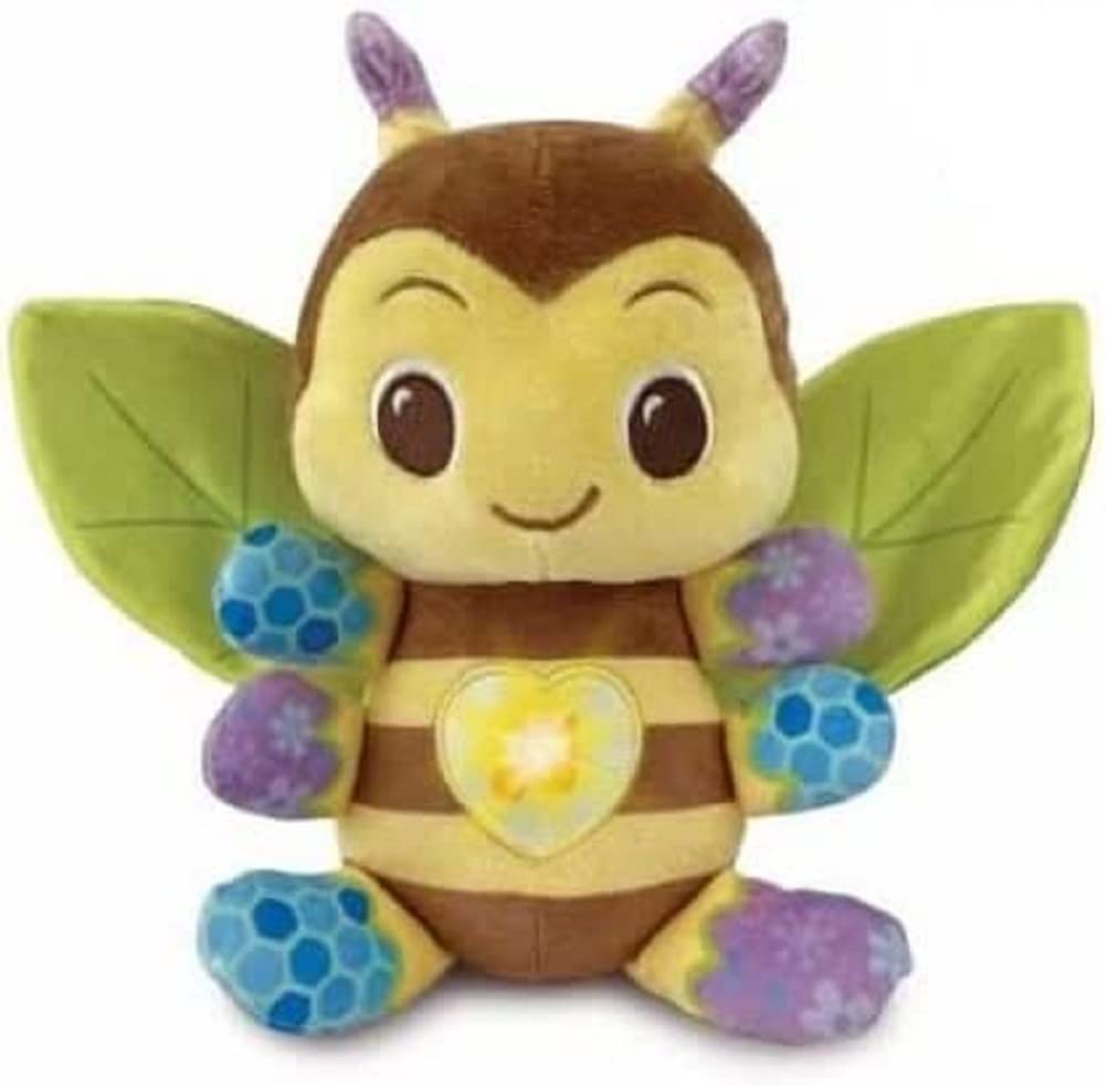 Vtech Baby Musik-Kuschelbiene – Interaktives Spielzeug, das spricht und singt – Auch ideal als Handp