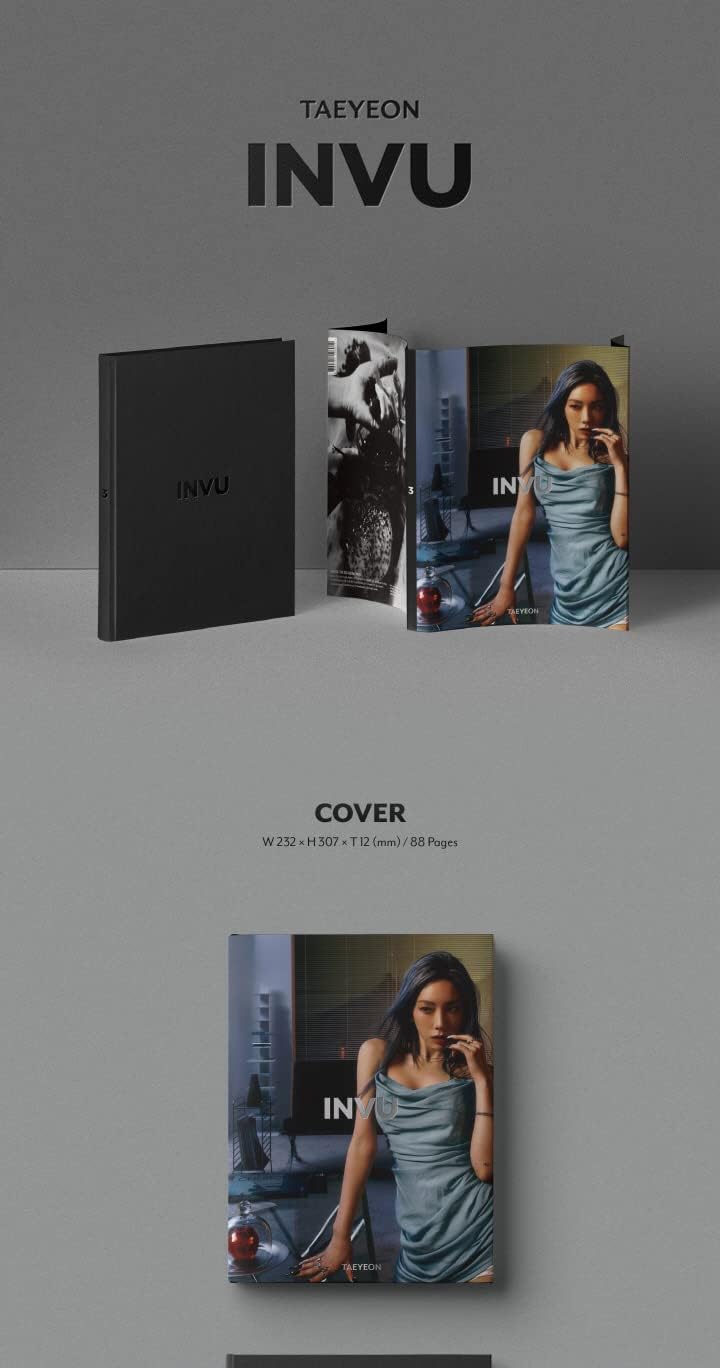 TAEYEON INVU 3. Album Inhalt + Poster + Tracking Kpop versiegelt (ENVY), Envy