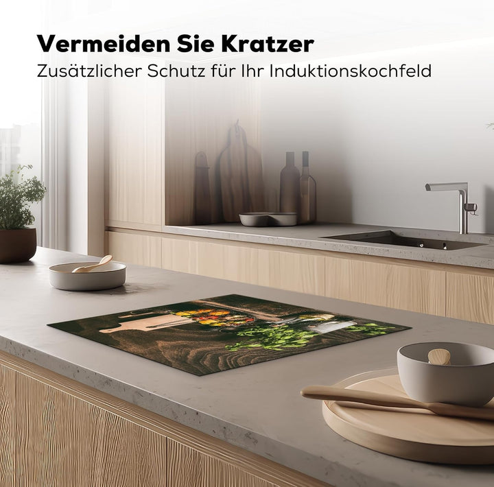 Herdabdeckplatte Einteilig Küche Ceranfeld Abdeckplatte Cerankochfeld Abdeckung Induktionskochfeld S