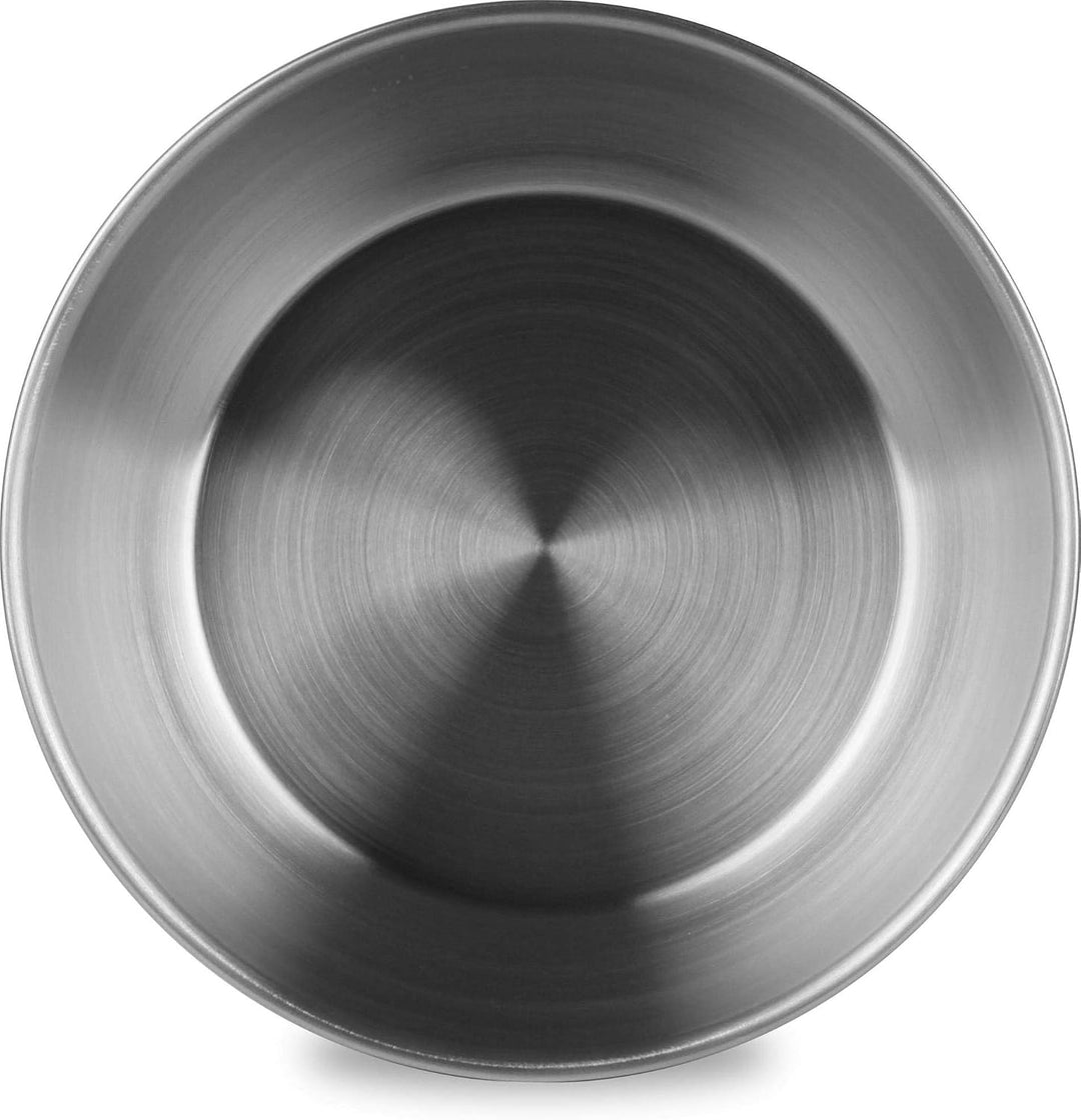 Outdoor Geschirrset Essbesteck + Aluminium Kochgeschirr + Schale 18/8 Stahl - rostfrei Oliv, Oliv