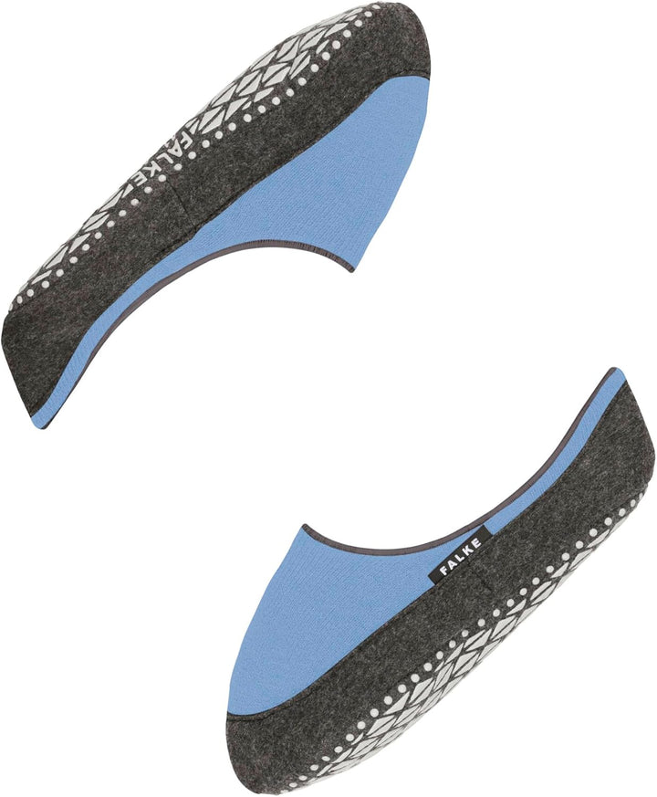 FALKE Herren Cosyshoe Invisible Stoppersocken rutschhemmende Noppen auf der Filzsohle Füsslinge komf