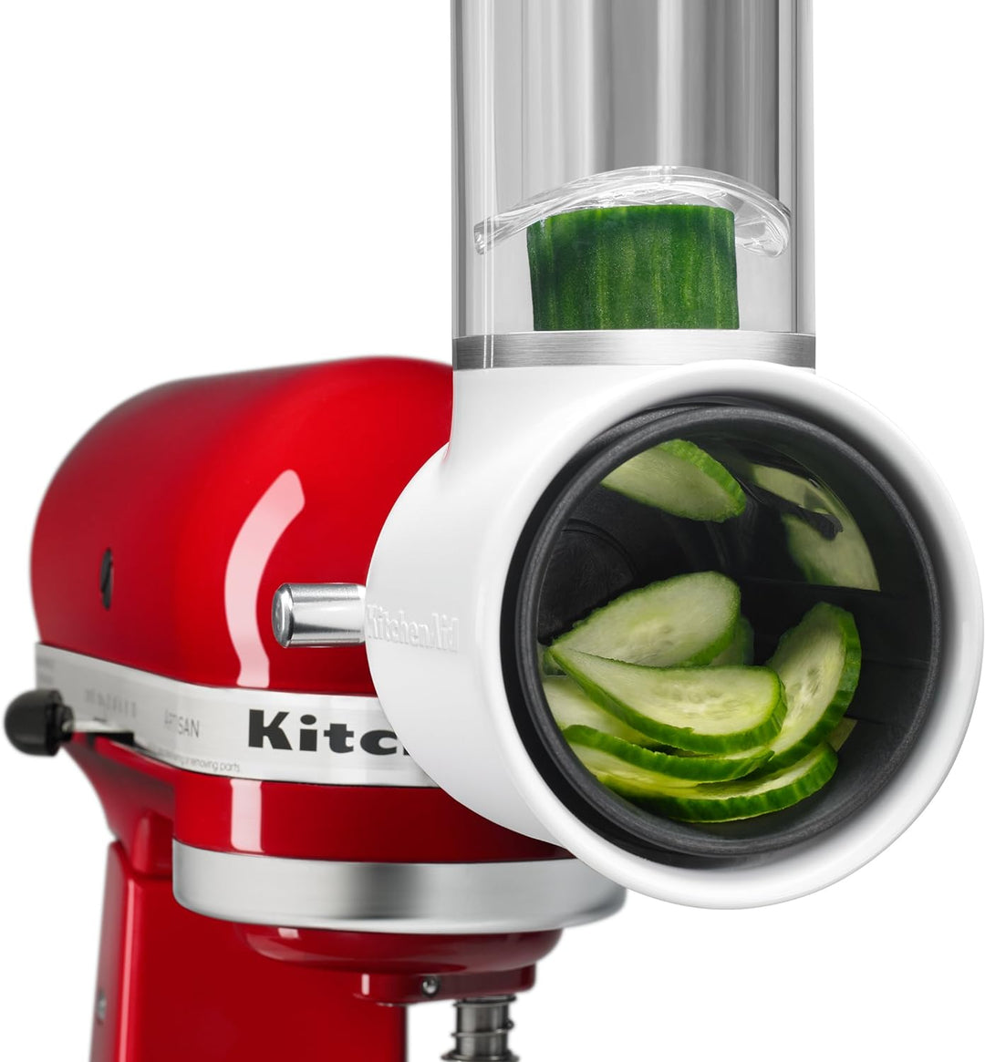 KitchenAid 5KSMFPPC FPPC Zubehörset - Fleischwolf, Pürieraufsatz und Gemüseschneider, Rostfreier Sta