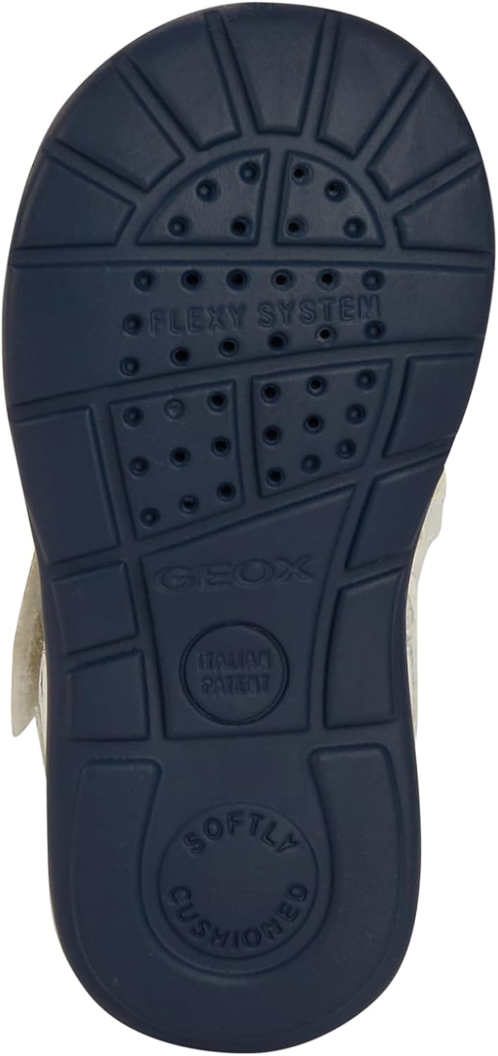 Geox B Elthan Boy C Baby - Jungen Erste Schritte 23 EU White Royal, 23 EU White Royal