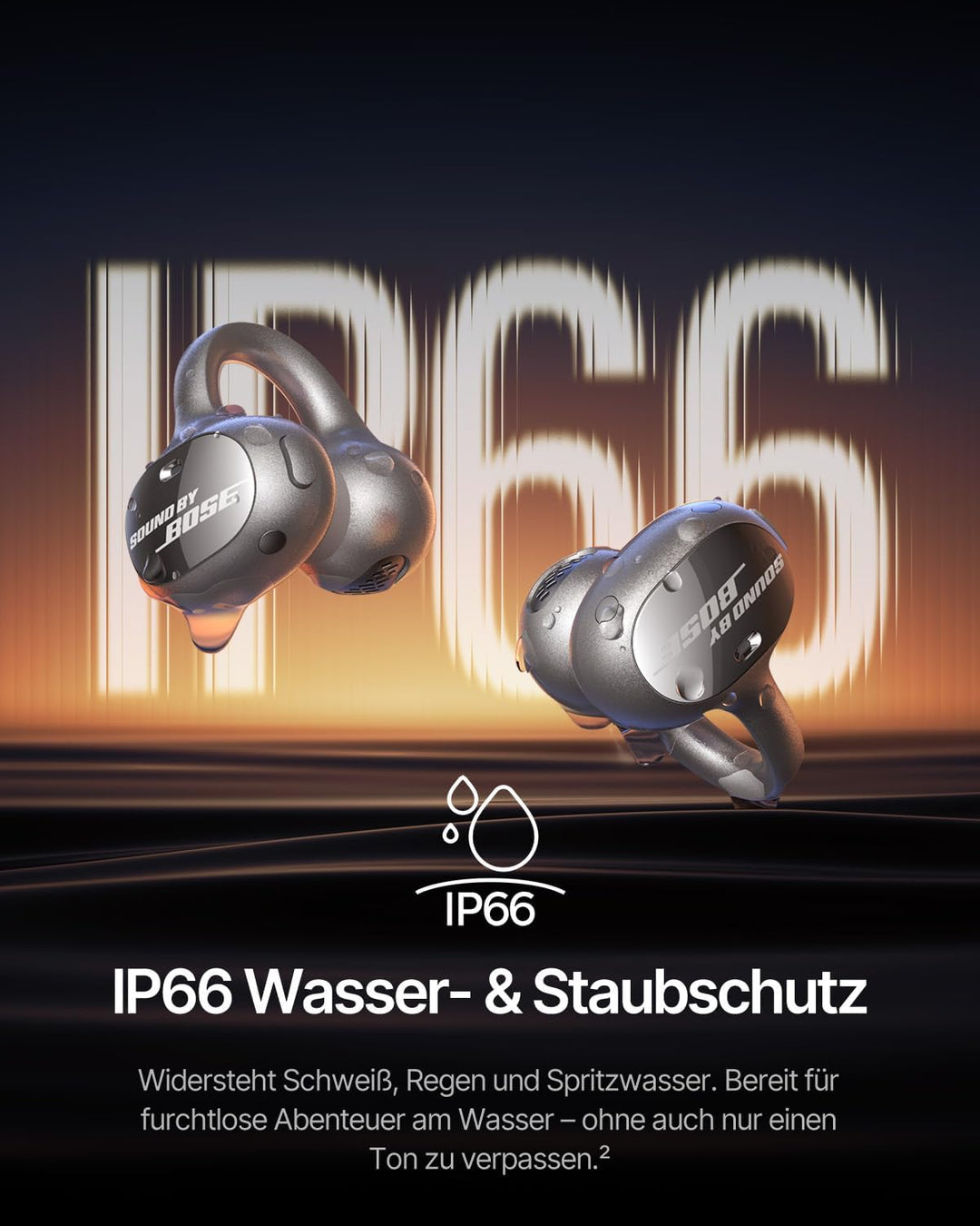 Baseus Inspire XC1 Open-Ear Kopfhörer, Sound by Bose, Cloud-Komfort Open Earbuds mit Dolby Audio | H