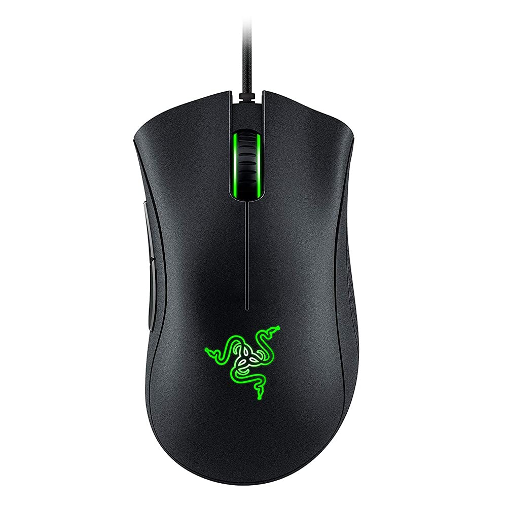 Razer DeathAdder Essential – 6.400 DPI Optical Sensor - 5 Hyperresponse Tasten - Gaming & Esports Ma
