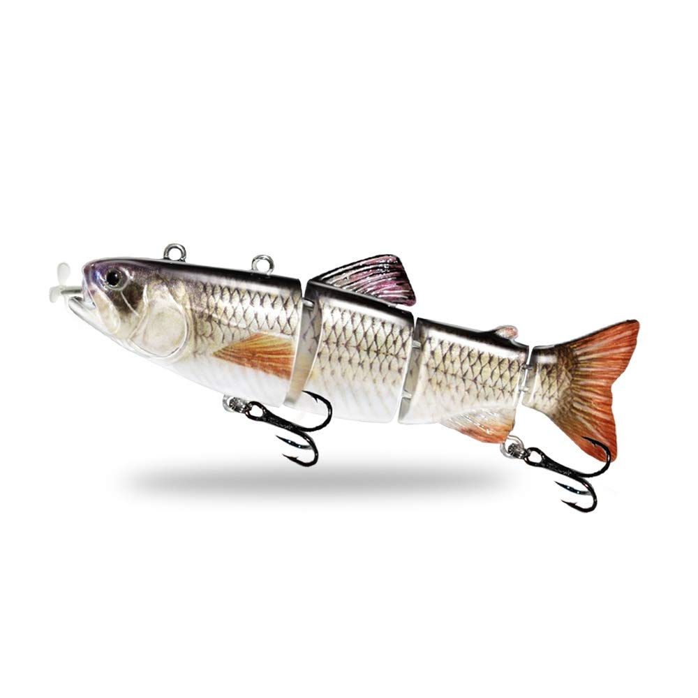 ods lure Robotic Schwimmköder USB wiederaufladbar Fischköder mit LED Licht Elektrischer Angelköder m