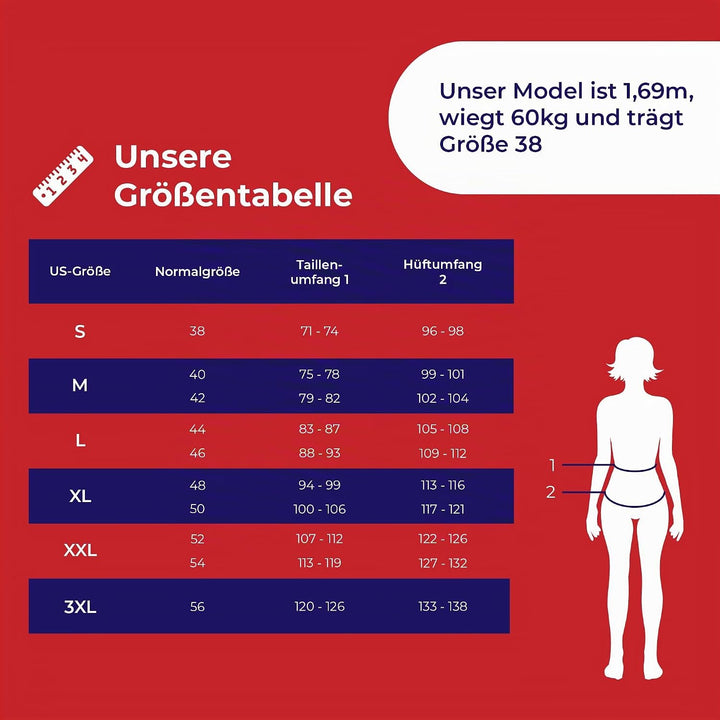 SES Taillenslip Damen Feinripp 5er Pack 38-56 - 100% Baumwolle, hohe Taille &amp; bequemer Weiches Bündc