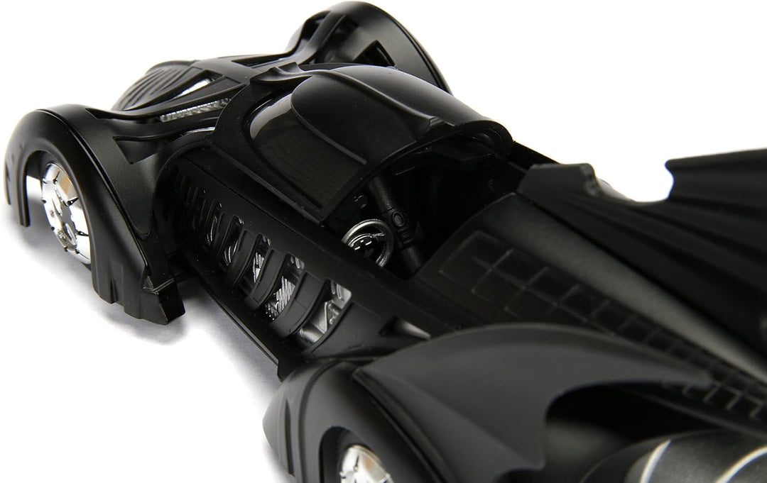 Modellbausatz Batmobile-Batman Forever 22 cm Massstab 1/24 mit Abbildung von Batman – 100% Original