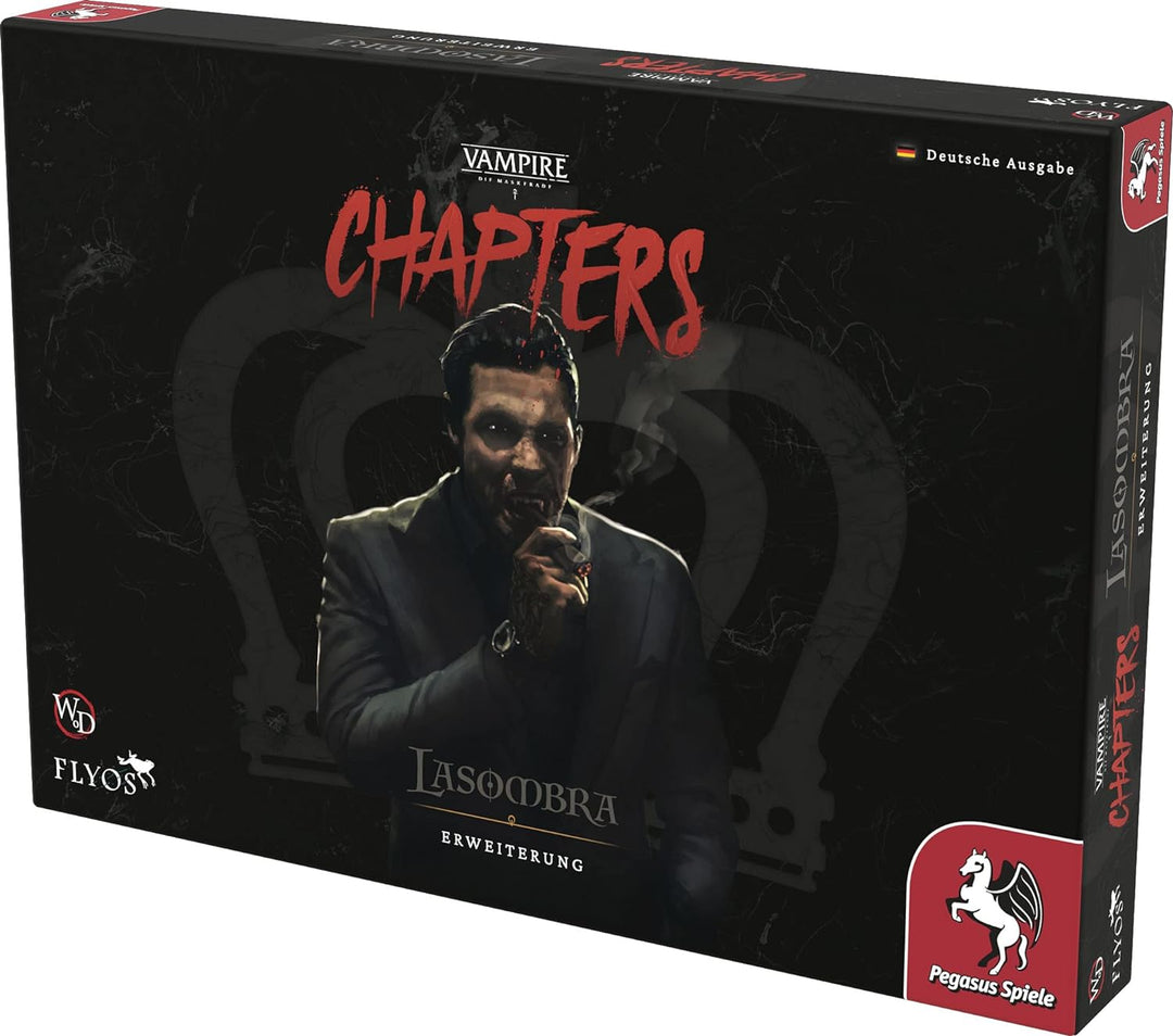 Pegasus Spiele 56418G Vampire: Die Maskerade – Chapters: Lasombra [Erweiterung]