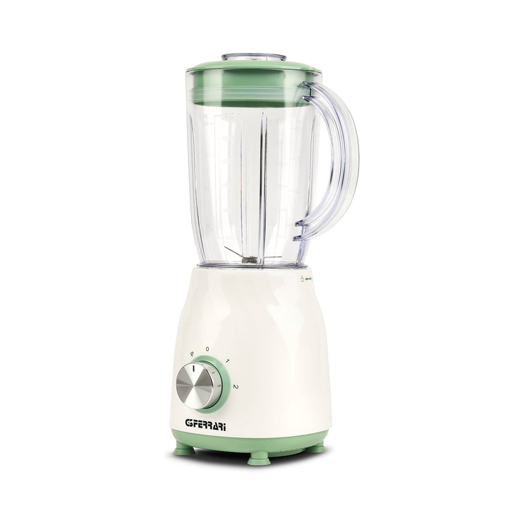 G3 Ferrari G20169 Standmixer, 350 W, 1,2 l, 4 Edelstahlklingen, 2 Geschwindigkeitsstufen + Pulse 15