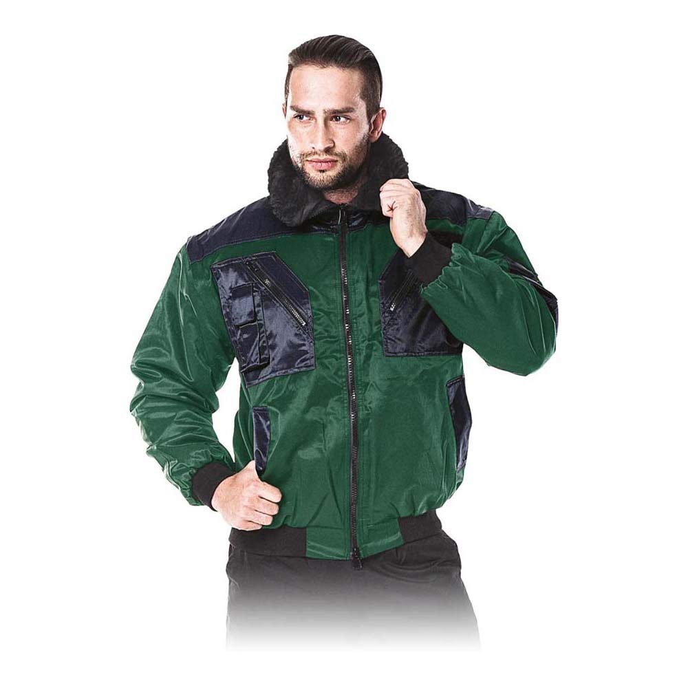 Reis Iceberg_Zbxxxl gefütterte Schutzjacke, Grün-Schwarz, XXXL Grösse