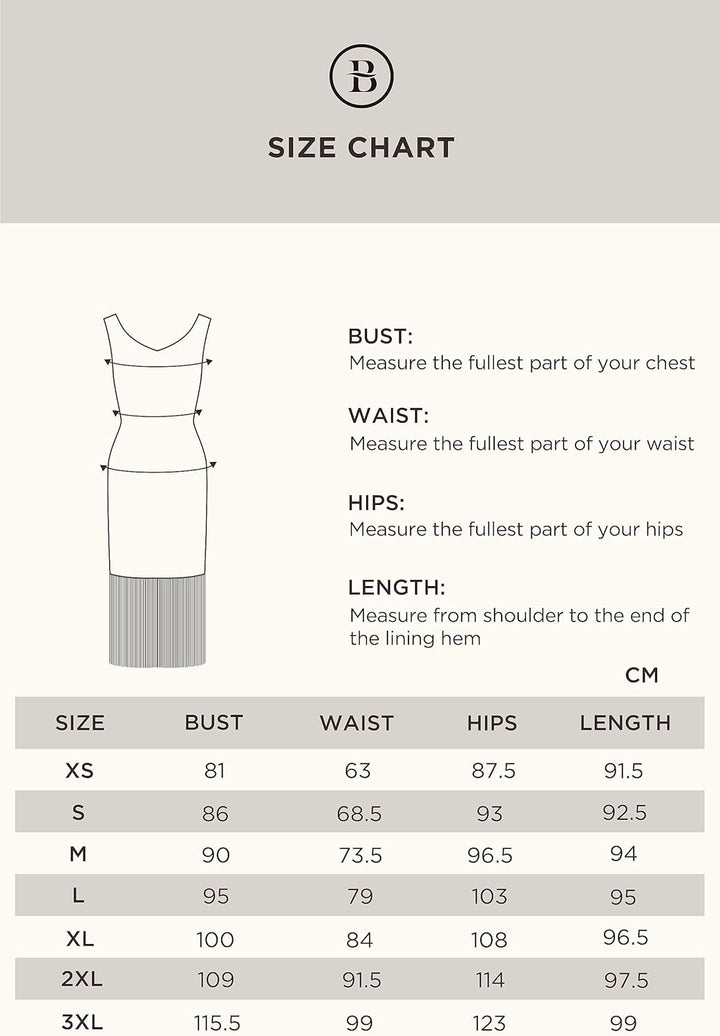 BABEYOND Women’s 1920s Charleston Dress - Knee-Length Cocktail Party Dress - 20s Flapper - Women’s G