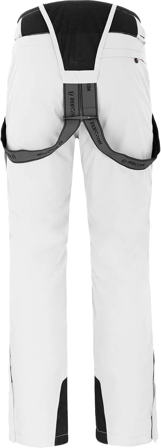 Bergson Flex Light | Herren Skihose - Skihose - Regenhose - unwattiert - Oberschenkel Belüftung - bi
