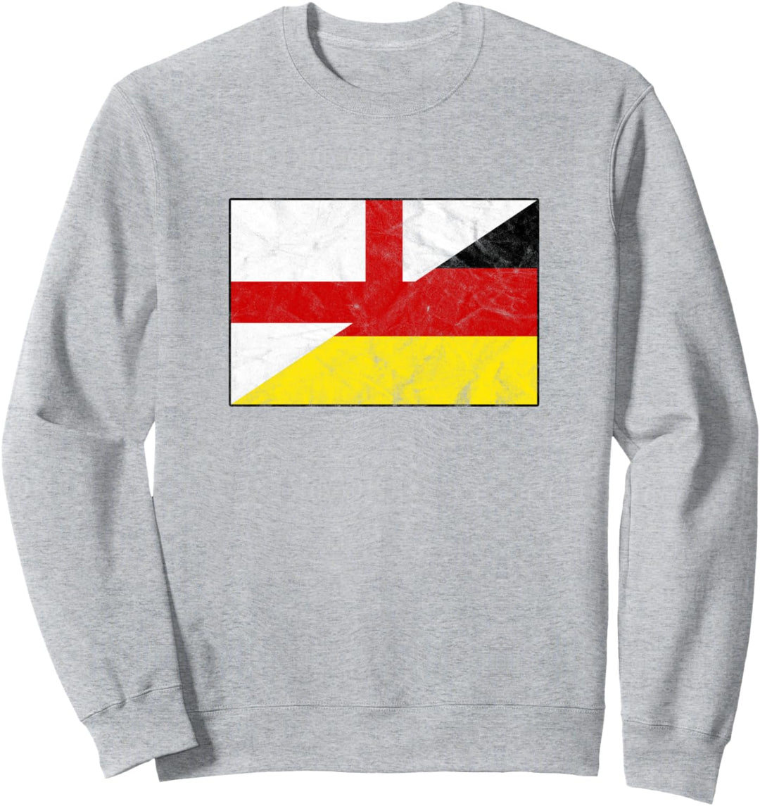 Vintage England Deutschland Fussball Sweatshirt