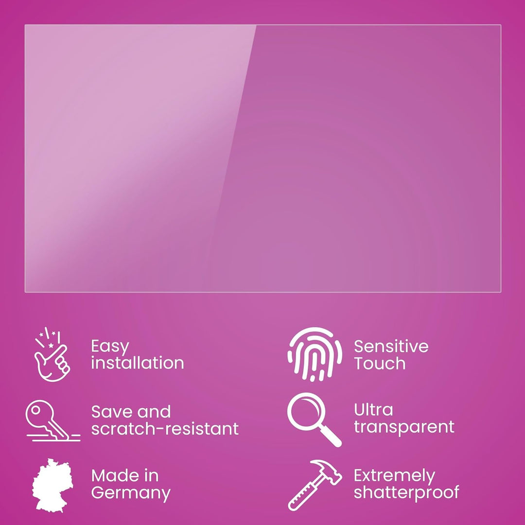atFoliX Glasfolie kompatibel mit Lenovo ThinkPad T470 Panzerfolie, 9H Hybrid-Glass FX Schutzpanzer F