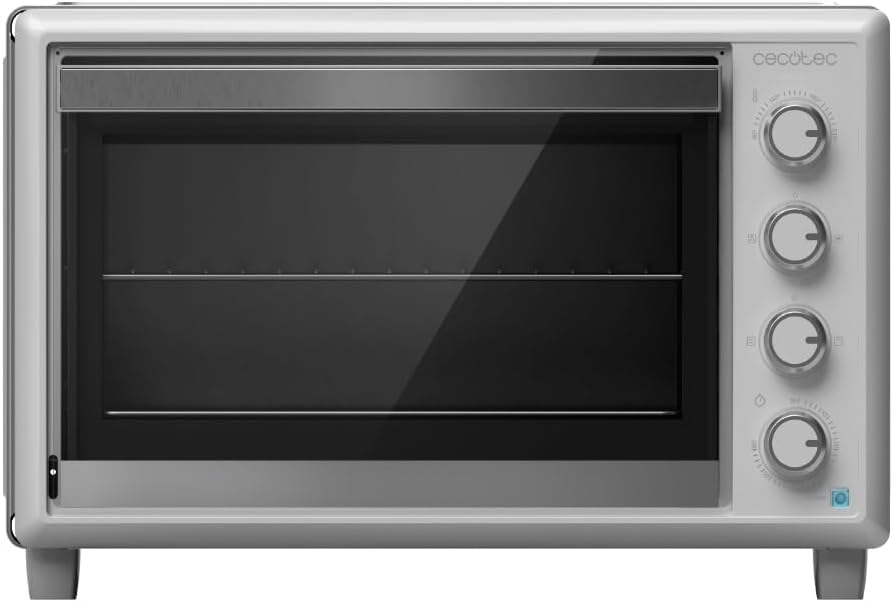Cecotec Tischkonvektionsofen 46 Liter Bake&Toast 4600 White Gyro. 2000 W, Innenbeleuchtung, 12 Funkt