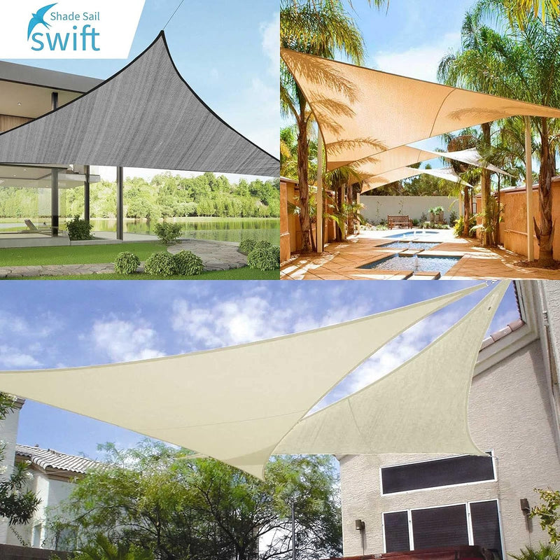 swift Sonnensegel Wasserdicht 2x2 Meter Quadratisch UV Schutz Polyester Wasserabweisend Quadrat 2x2m