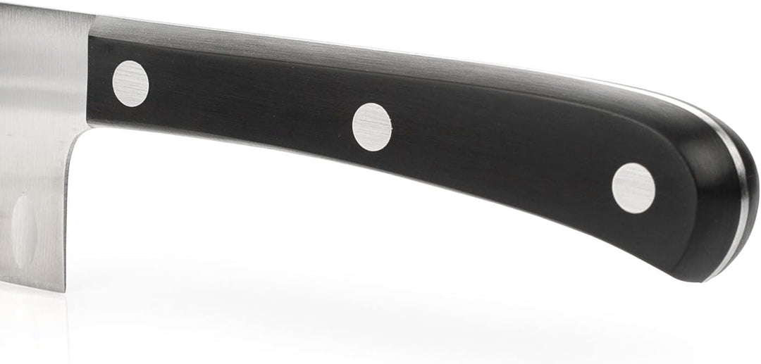 Arcos Europa - Santoku Messer - NITRUM Edelstahl 180 mm - HandGriff POM Farbe Schwarz