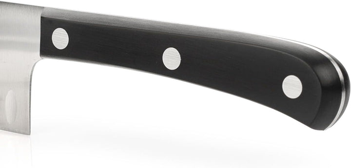 Arcos Europa - Santoku Messer - NITRUM Edelstahl 180 mm - HandGriff POM Farbe Schwarz