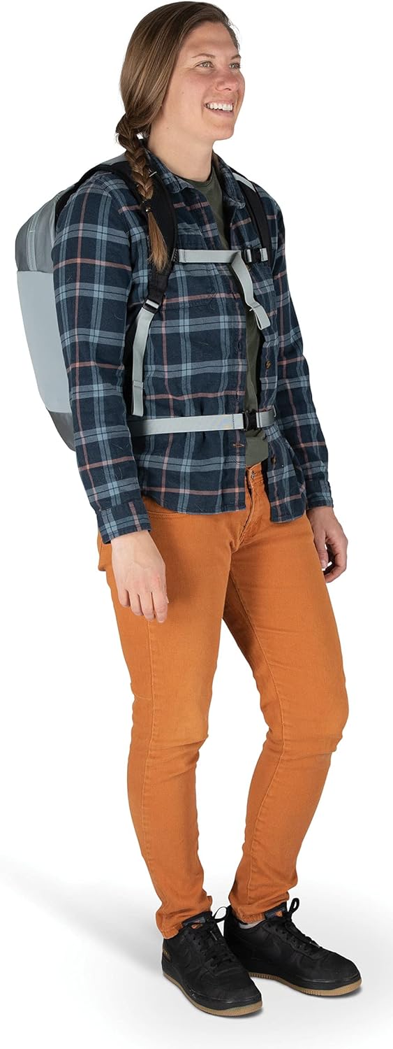 Osprey Unisex – Erwachsene Transporter Panel Loader Lifestyle Pack Einheitsgrösse Smoke Grey, Einhei